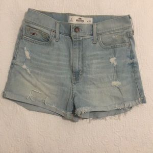 High Waisted Jean Shorts